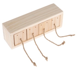 TIAKI Intelligenzspielzeug Tug & Find - L 20 x B 5,5 x H 7 cm