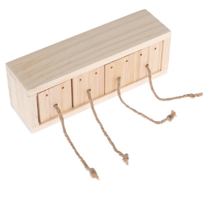 TIAKI Intelligenzspielzeug Tug & Find - L 20 x B 5,5 x H 7 cm