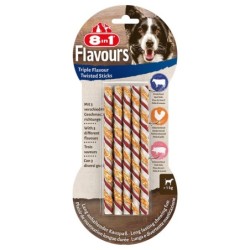 3 + 1 gratis! 4 x 8in1 Triple Flavour - 4 x 10 Stück Twisted Kaustangen