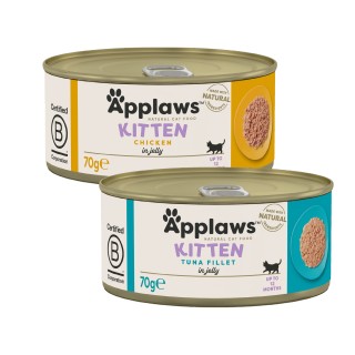 Applaws Kittenfutter - Dosen - Huhn - 24 x 70 g