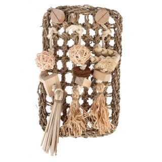 TIAKI Spielwand für Vögel -  L 28 x B 18 cm