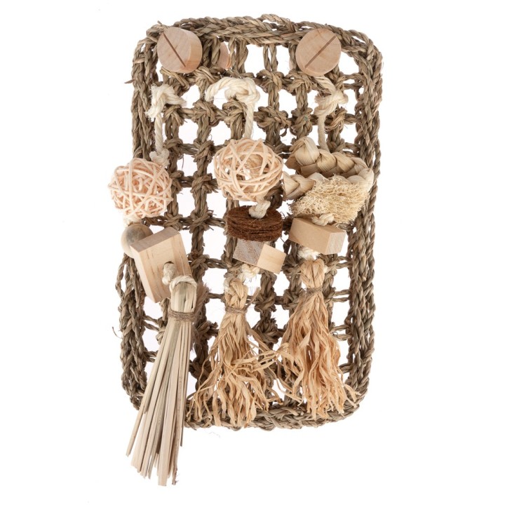 TIAKI Spielwand für Vögel -  L 28 x B 18 cm