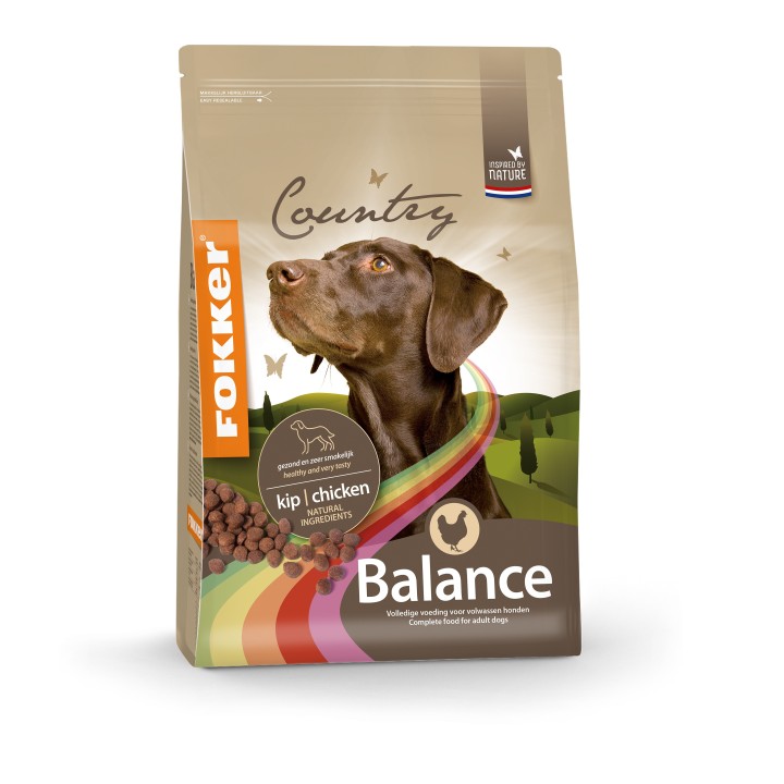 Fokker Country Balance Hundefutter - 13 kg