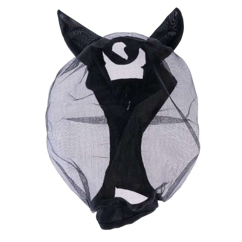 Nomad Tales Fliegenmaske mit Ohren, schwarz - Pony
