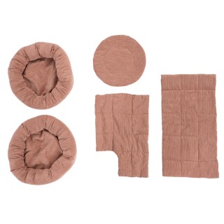 Natural Paradise Ersatzteile - Magnolia XL Plus Kissen-Set: Altrosa, Kord