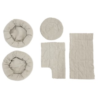 Natural Paradise Ersatzteile - Magnolia XL Plus Kissen-Set: Graugrün, Kord