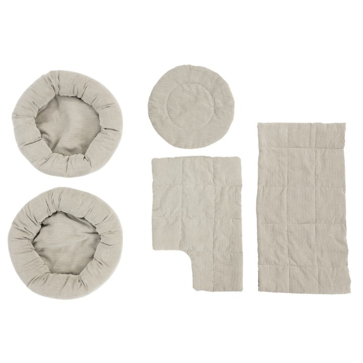 Natural Paradise Ersatzteile - Magnolia XL Plus Kissen-Set: Graugrün, Kord