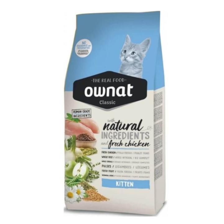 Ownat Cat Classic Kitten - 4 kg