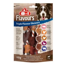 3 + 1 gratis! 4 x 8in1 Triple Flavour - 4 x 113 g (24 Stück) Skewers