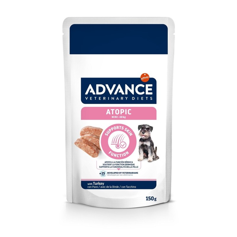 6 + 2 gratis! 8 x 150 g Advance Veterinary Diets Mini Nassfutter - Atopic
