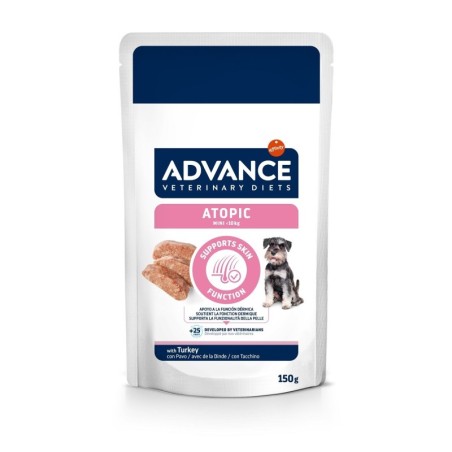 6 + 2 gratis! 8 x 150 g Advance Veterinary Diets Mini Nassfutter - Atopic