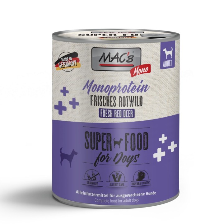 MAC's Mono Sensitive 6 x 800 g - Rotwild