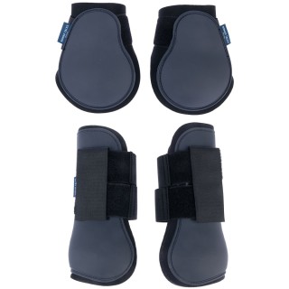 Nomad Tales Set aus Streichkappen & Gamaschen, marineblau - Set Pony: Streichkappen (2er Set) & Gamaschen (2er Set)