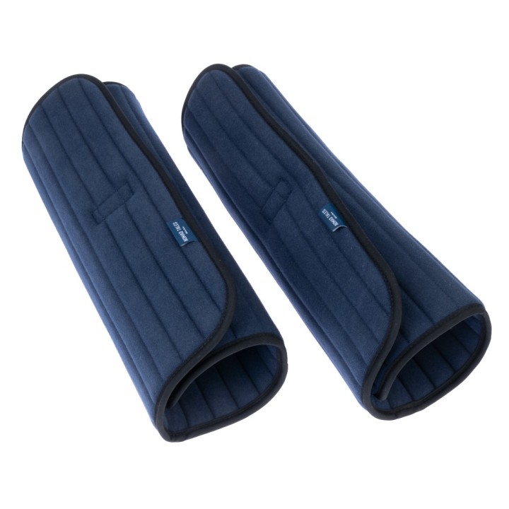 Nomad Tales Bandagierunterlagen mit Klett, marineblau - Größe S (2 Stück)