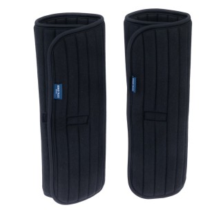 Nomad Tales Bandagierunterlagen mit Klett, schwarz - Größe S (2 Stück)