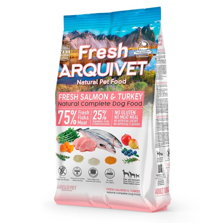 Arquivet Fresh Lachs & Truthahn - 2,5 kg