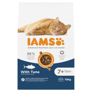 IAMS Advanced Nutrition Senior Cat 7+ mit Thunfisch - 10 kg