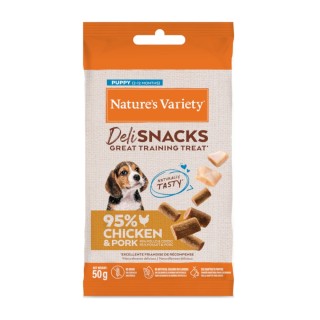 Nature's Variety Deli Snacks Junior - Huhn (12 x 50 g)