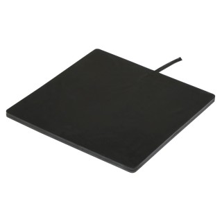 Kerbl Hobbyfarming Gummi-Heizplatte - L 24 x B 24 x H 0,7 cm