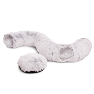 Canadian Cat Company Donut-Tunnel inkl. Liegekissen - ca. Ø 80 x H 26 cm