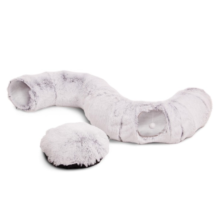 Canadian Cat Company Donut-Tunnel inkl. Liegekissen - ca. Ø 80 x H 26 cm