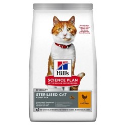 2 kg gratis! 10 kg Hill's Science Plan - Adult Sterilised Huhn