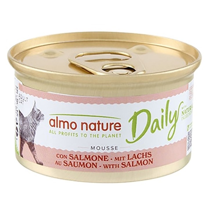 Almo Nature Daily Menu 6 x 85 g - Mousse mit Lachs