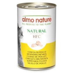 5 + 1 gratis! 6 x 140 g Almo Nature HFC Natural - Hühnerschenkel