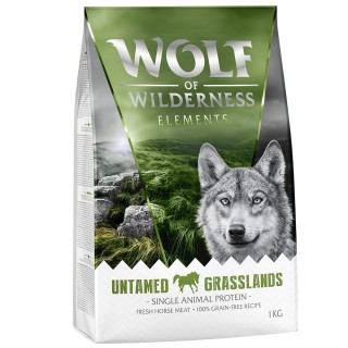 Wolf of Wilderness Sensitiv "Untamed Grasslands" Pferd - getreidefrei - Sparpaket: 5 x 1 kg