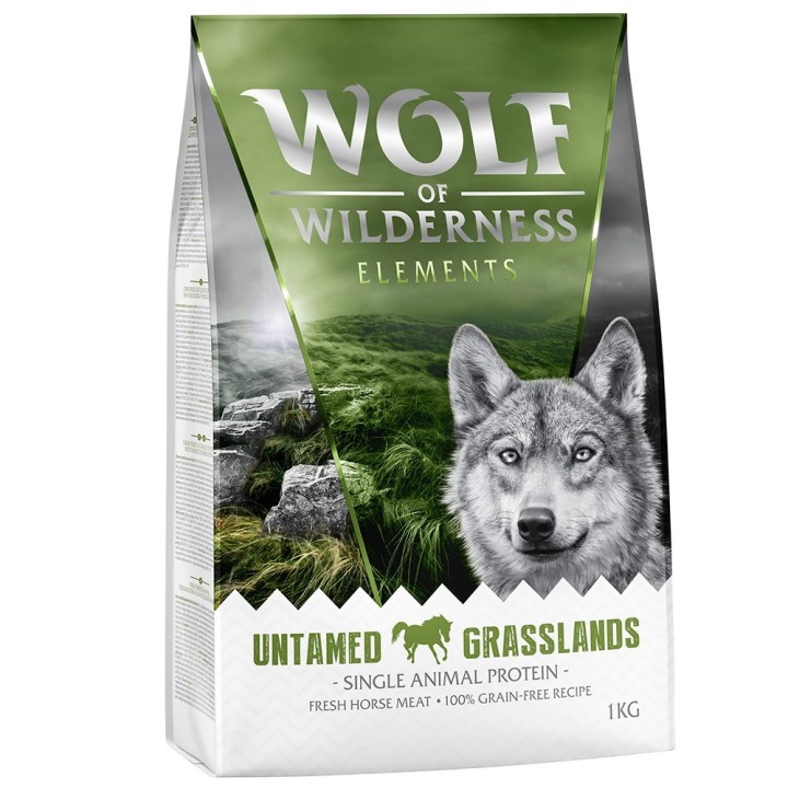 Wolf of Wilderness Sensitiv "Untamed Grasslands" Pferd - getreidefrei - Sparpaket: 5 x 1 kg