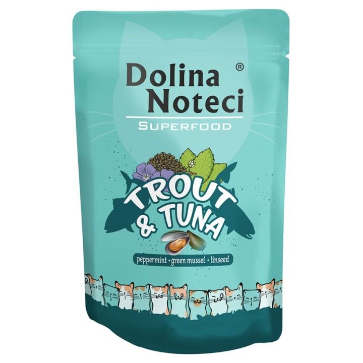 Dolina Noteci Superfood 10 x 85 g - Forelle und Thunfisch