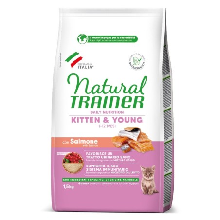 Natural Trainer Kitten Lachs - 1,5 kg