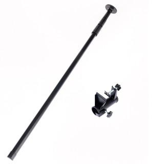 TIAKI Teleskopstange für Katzennetze - Sparset: Teleskopstange + Geländerklemme