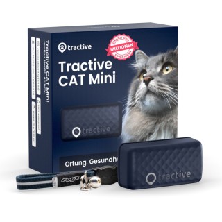 Tractive GPS Tracker für Katzen - dunkelblau