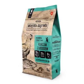 Wiejska Zagroda Kitten Huhn mit Lachs - 5 kg