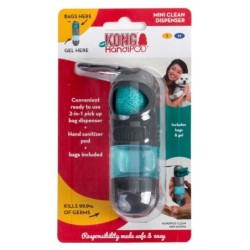 KONG HandiPOD Mini Kotbeutelspender & Handgel - inkl. 1 Rolle Kotbeutel & Handgel