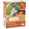 6 x 370 g Bozita Tetra Häppchen in Gelee oder Soße zum Sonderpreis! - Sterilised mit Huhn & Rind in Gelee