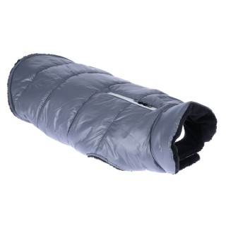 zooplus Basics Hundemantel mit reflektierendem Reißverschluss - ca. 30 cm Rückenlänge