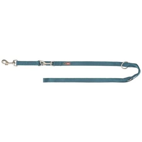 Trixie Premium Verlängerungsleine, petrol - Größe XS - S: 200 cm lang, 15 mm breit