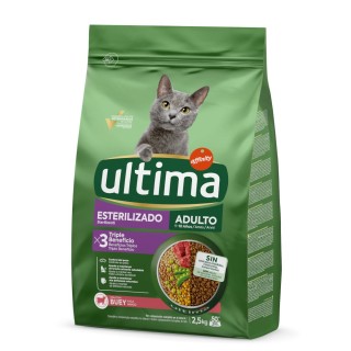 Ultima Cat Sterilized Adult Rind - 2,5 kg