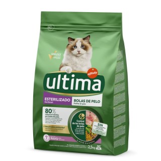 Ultima Cat Sterilized Hairball Truthahn - 2,5 kg
