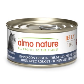 Almo Nature HFC Jelly 6 x 70 g - Thunfisch mit Meerbarbe