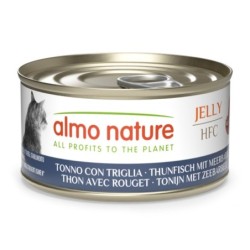 Almo Nature HFC Jelly 6 x 70 g - Thunfisch mit Meerbarbe