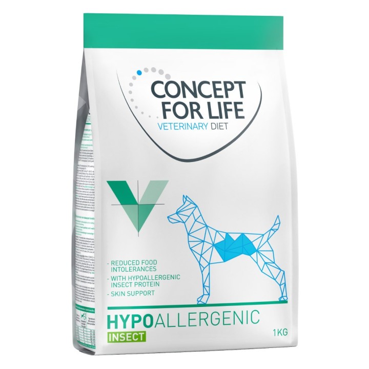 Concept for Life Veterinary Diet Hypoallergenic Insect Hundefutter - 1 kg
