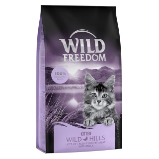 Wild Freedom Kitten - getreidefreie Rezeptur - zum Sonderpreis! Wild Freedom Trockenfutter Kitten "Wild Hills" Ente - 2 kg
