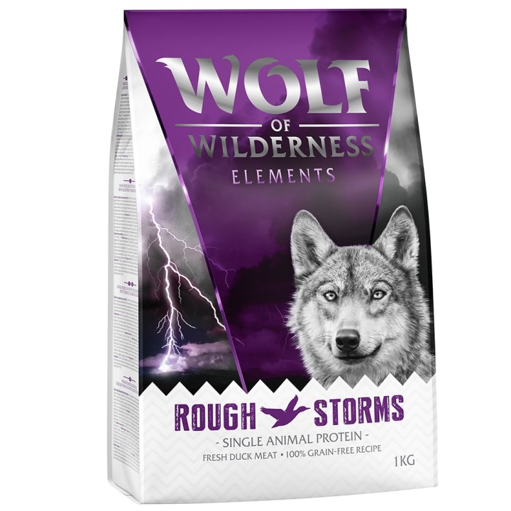 Wolf of Wilderness Sensitiv "Rough Storms" Ente - getreidefrei - 1 kg