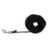 Trixie Schleppleine rund, schwarz - Größe S–M: 10 m lang, Ø 5 mm