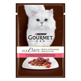 Megapack GOURMET A la Carte 26 x 85 g - Forelle und Gemüse