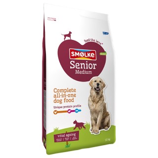 Smølke Hund Senior Medium - 12 kg