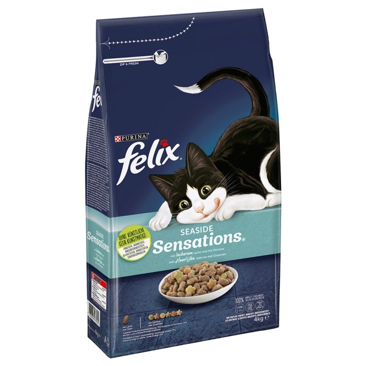 Felix Sensations zum Sonderpreis! - Seaside mit Lachs 4 kg
